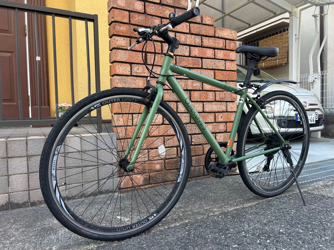 カ*ミ様 兵庫県神戸市より！アウターリミッツ自転車　クロスバイクです。