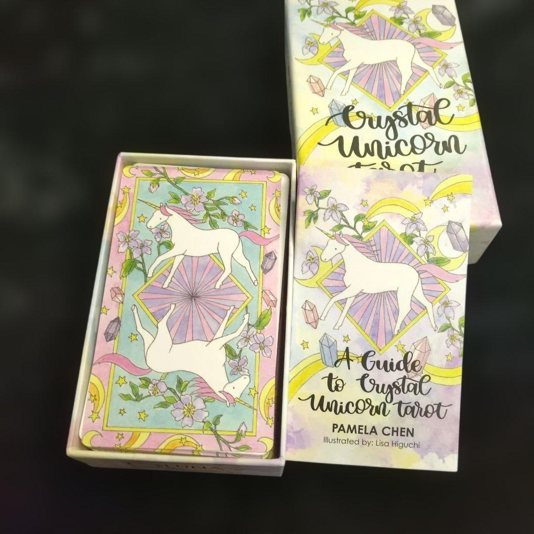 chrystal unicorn tarot 英語版解説書付き・正規品