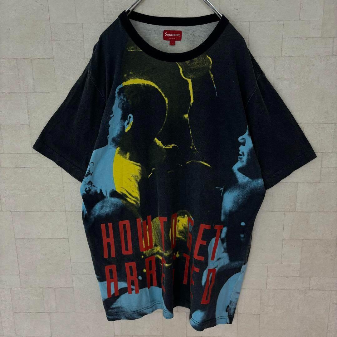 【人気Lサイズ】シュプリーム☆グラフィック Tシャツ　アートプリント 751