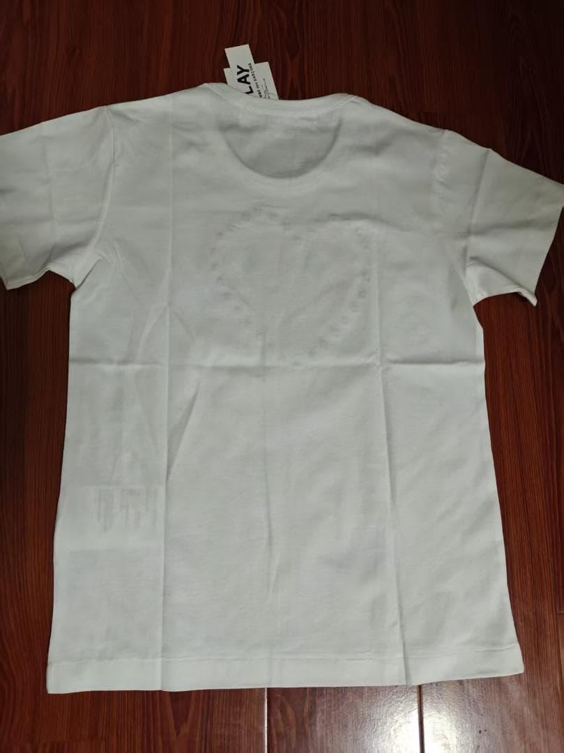 PLAY COMME des GARÇONS ハート柄 Tシャツ S