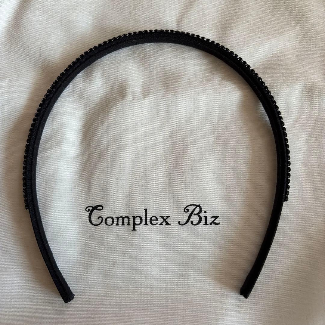 Complex Biz クリスタルメッシュヘアバンド