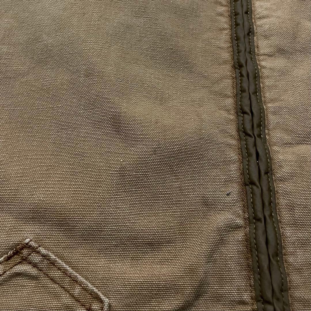 ボアライナー ダックベスト タロンジップ ワークベスト 雰囲気系 サイズL
