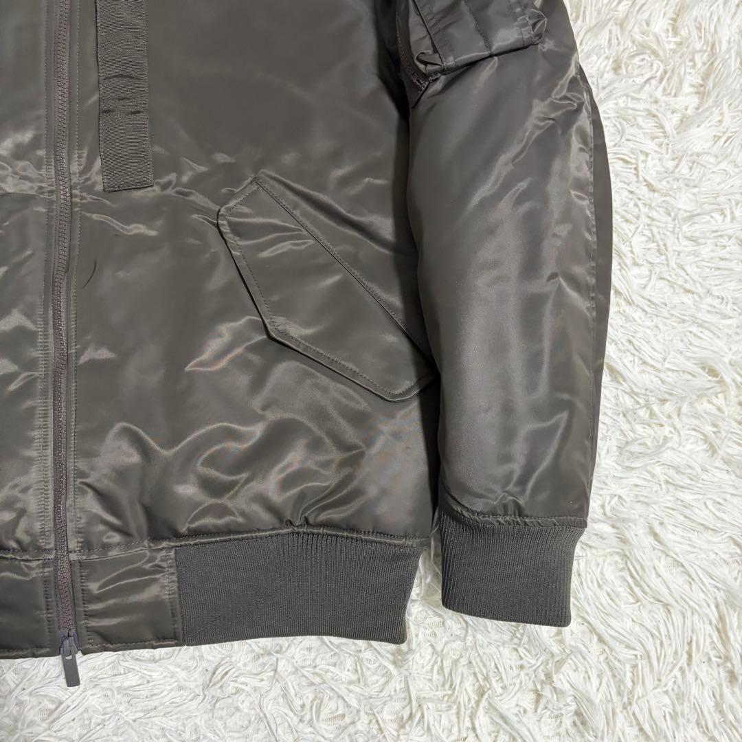 【極美品】UNIQLO +J ハイブリッドダウンオーバーサイズMA-1 Lサイズ