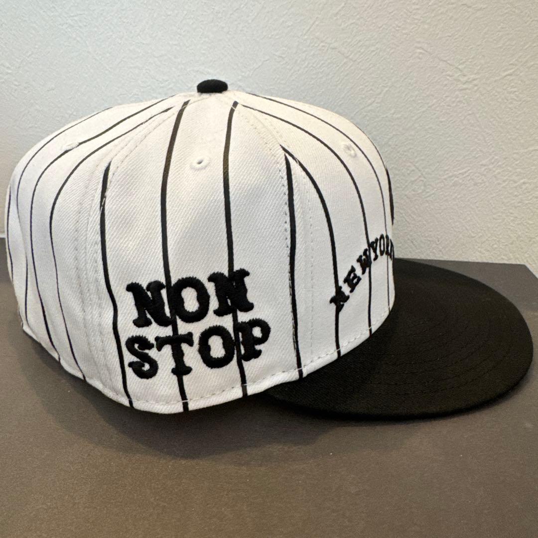 帽子 Supreme x run SLogo NewEra \"Stripe\"