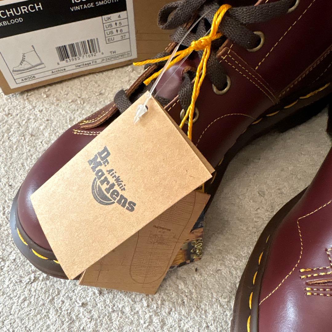 専用☆Dr. Martens Church Oxblood ワークブーツ