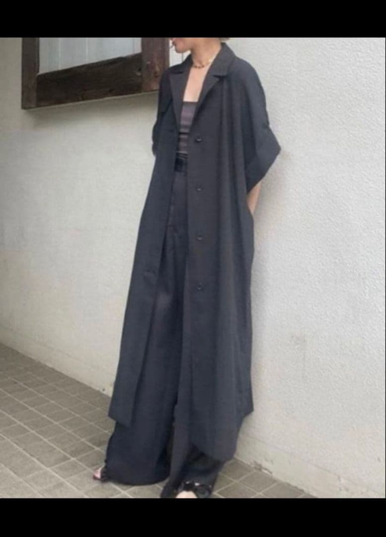 todayful ハーフスリーブコクーンコート　36