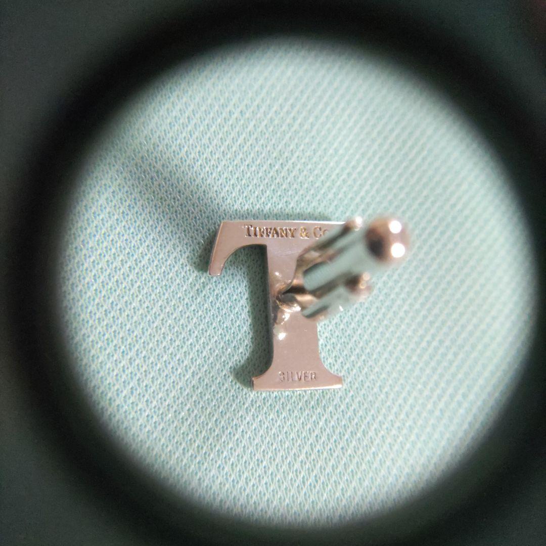 Tiffany&Co. ティファニーカフス Tロゴ Sv925