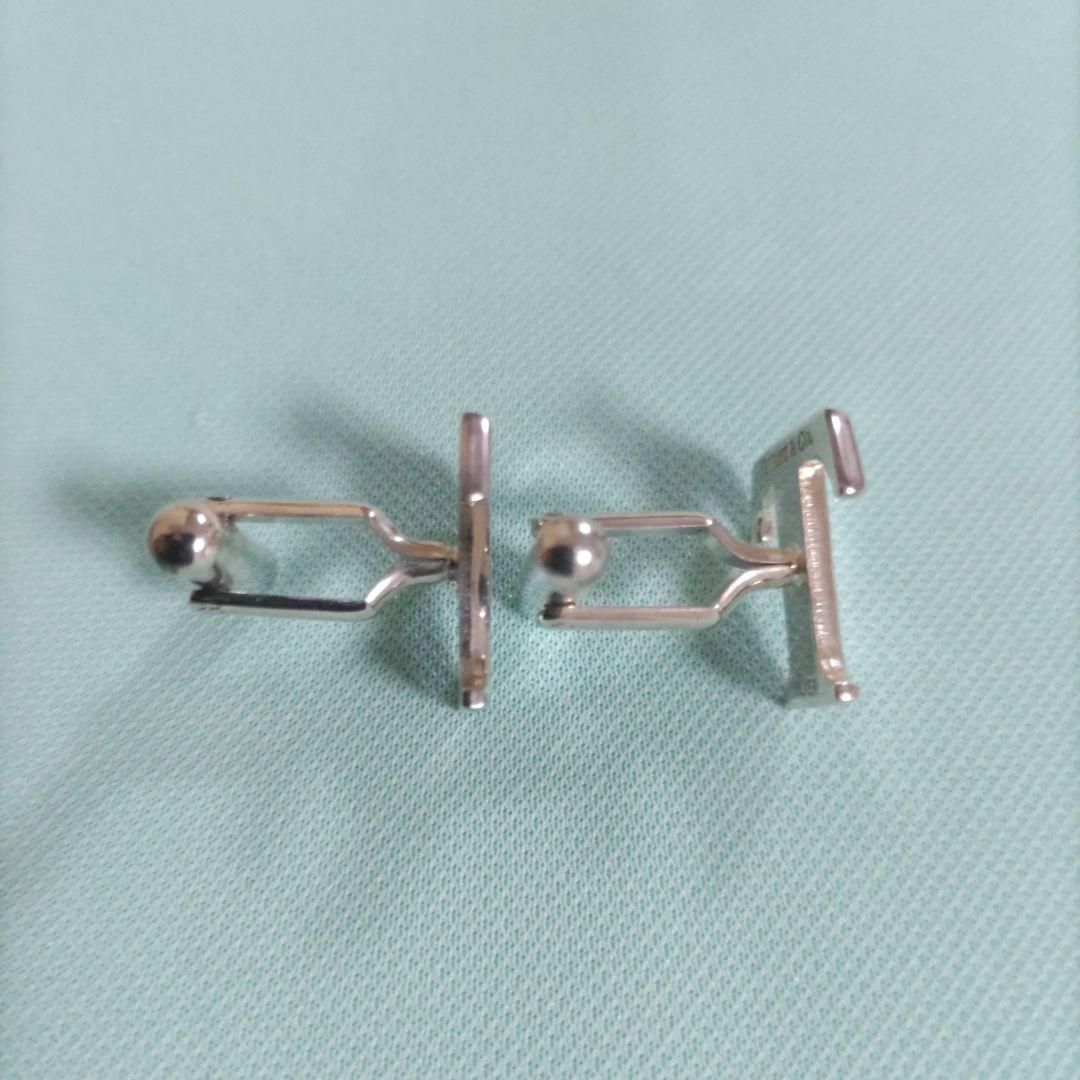 Tiffany&Co. ティファニーカフス Tロゴ Sv925