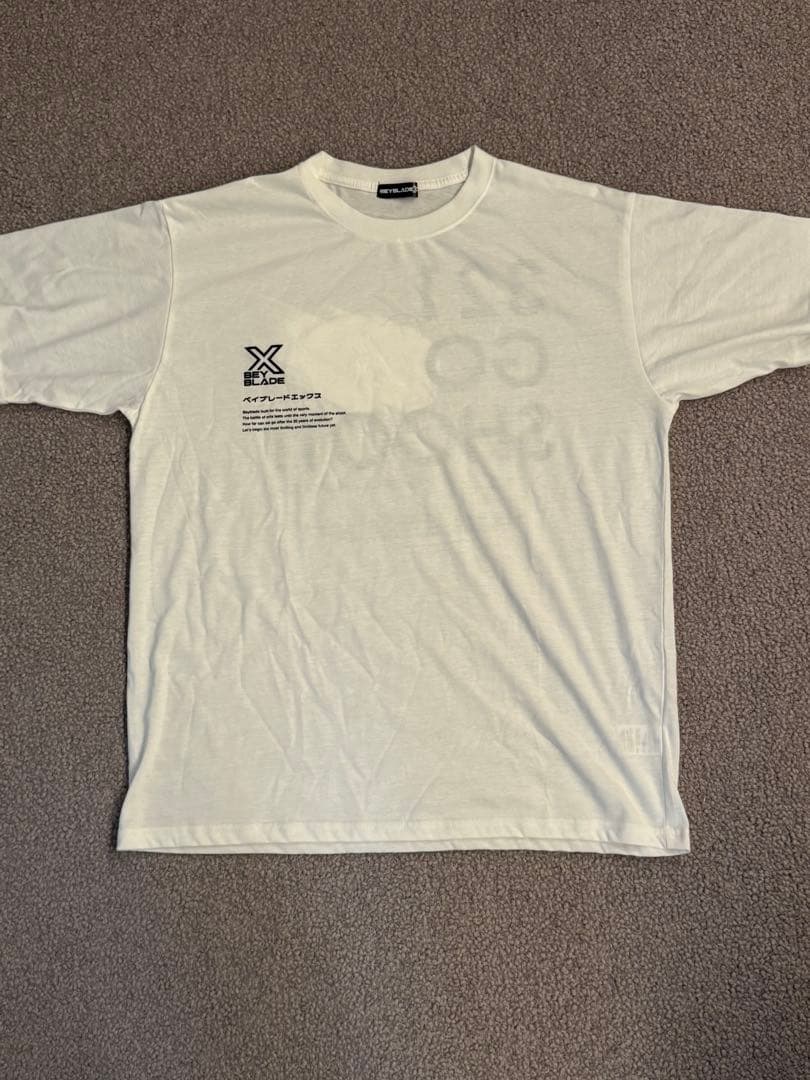 ベイブレードX 大会限定Tシャツ Lサイズ:白黒セット