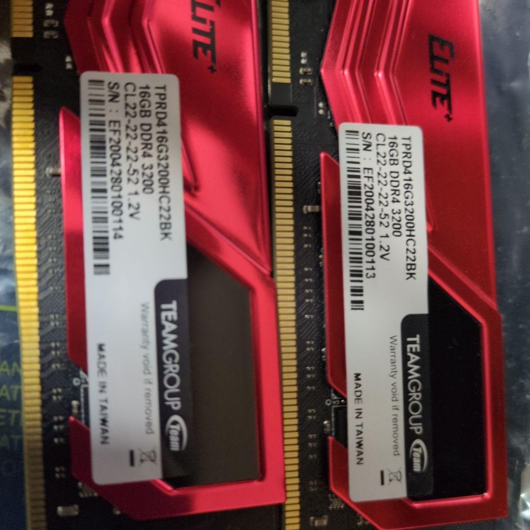 TEAMGROUP ELITE DDR4 32GB(16GB×2)3200MHz