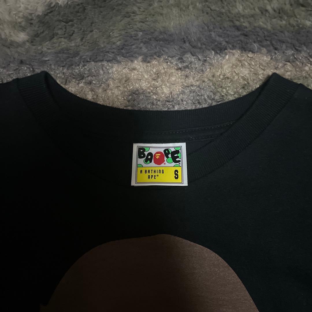 A BATHING APE ブラック Tシャツ S