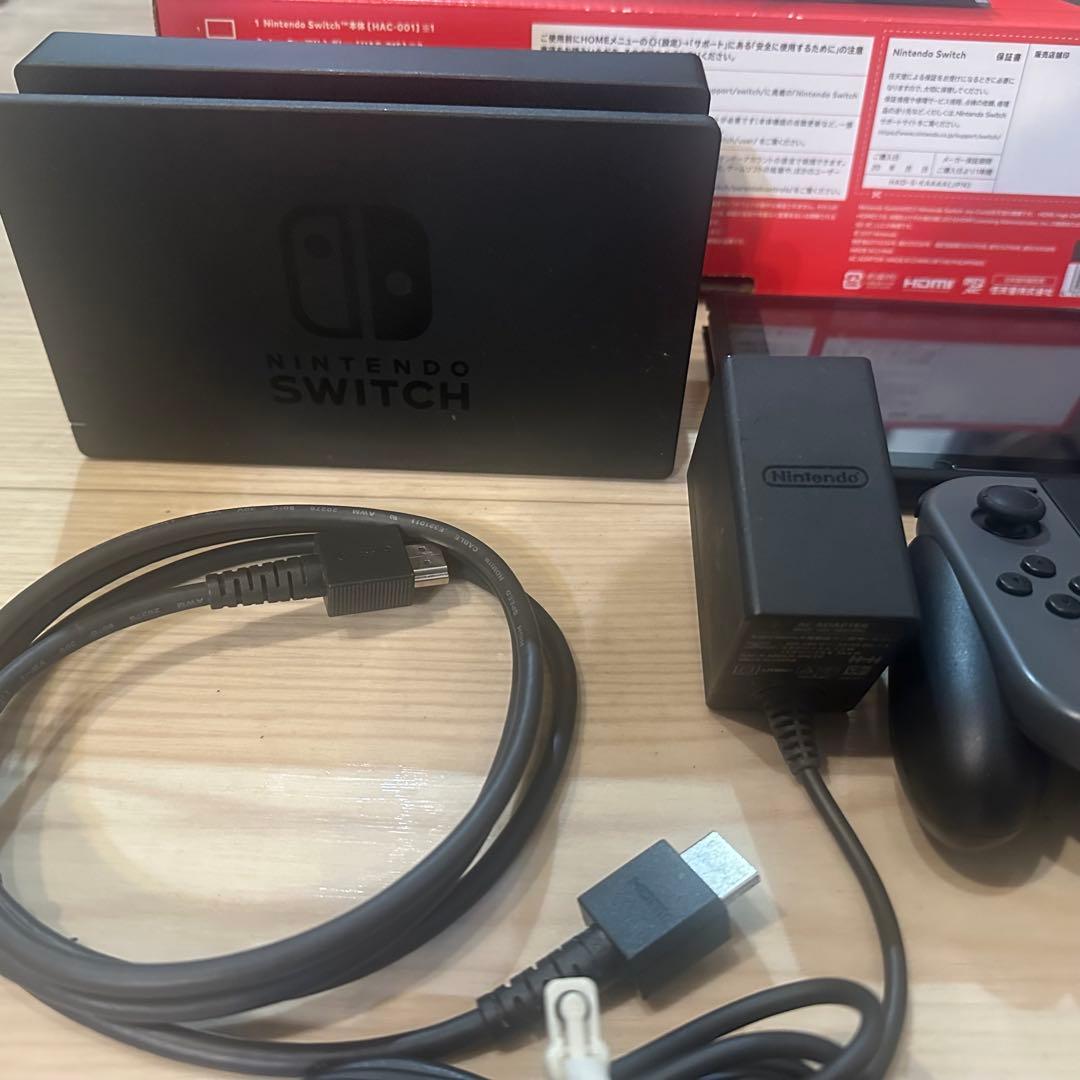 Nintendo Switch 本体 グレー HAC001(01)バッテリー強化