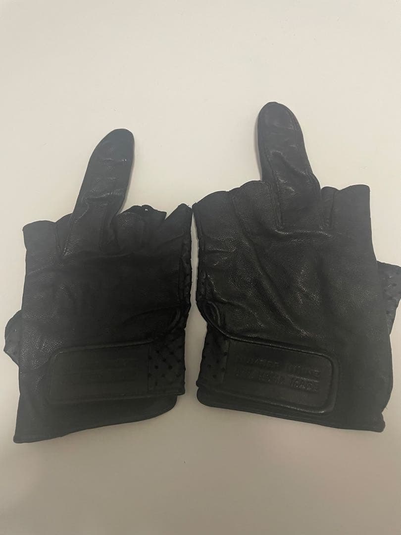 ナンバーナイン メッシュレザーグローブ