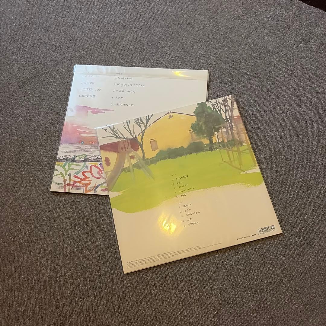 ハナレグミ　音タイム / 日のあわ 2枚セット レコード