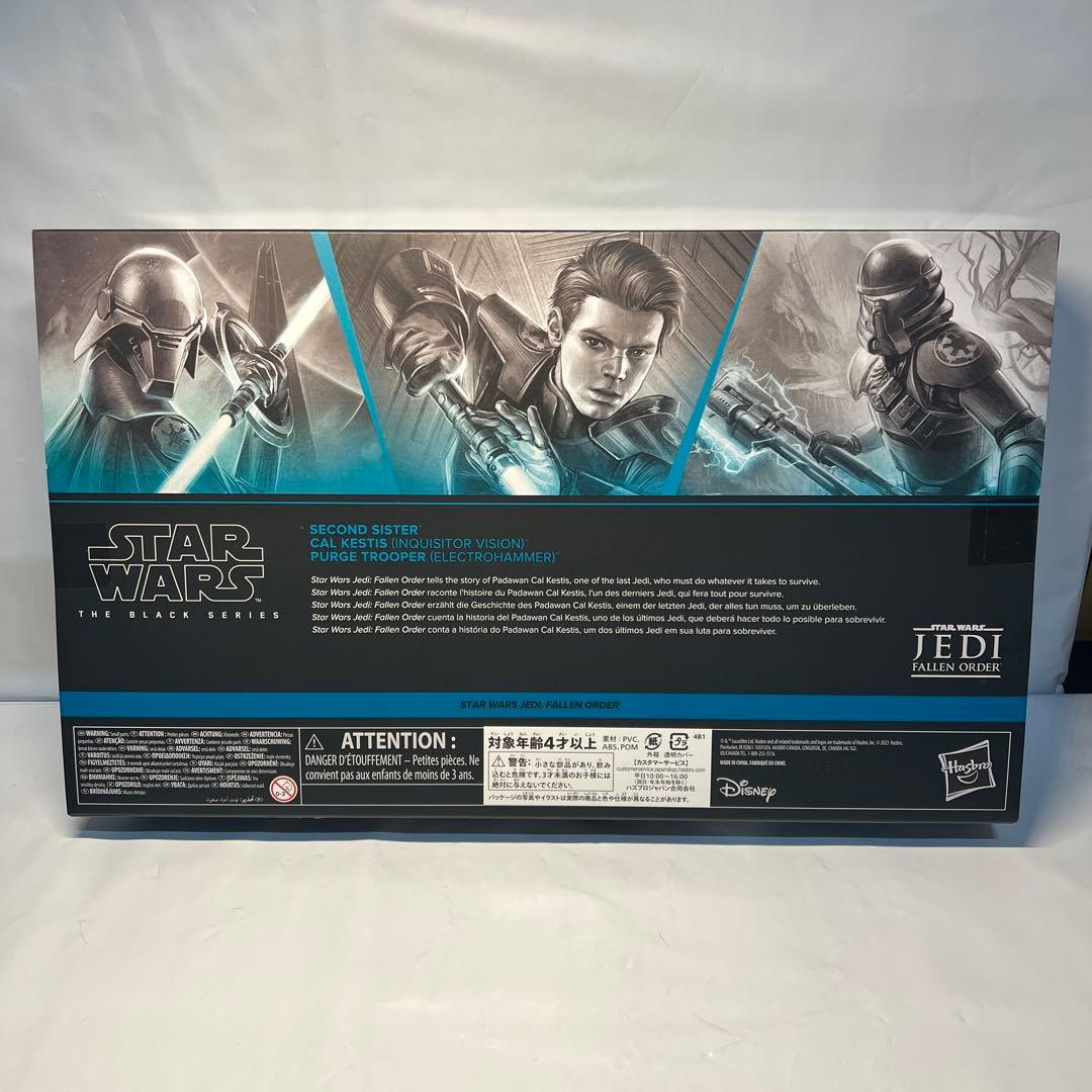 ハズブロ　スター・ウォーズジェダイ:フォールン ・オーダー　フィギュア 3 個