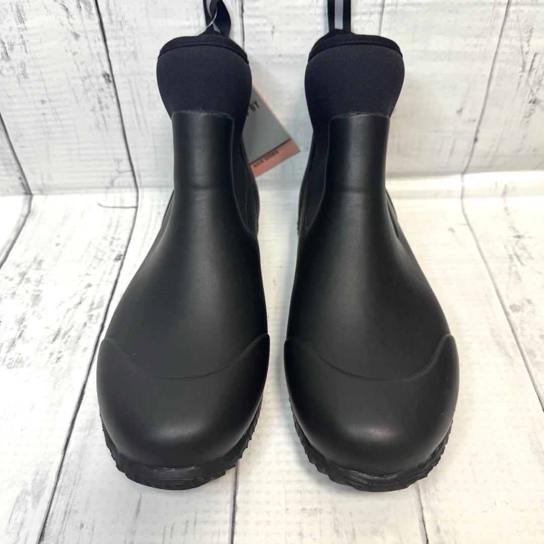 【新品未使用】MIZUNOミズノ　レインシューズ　現行品　長靴　黒　Sサイズ