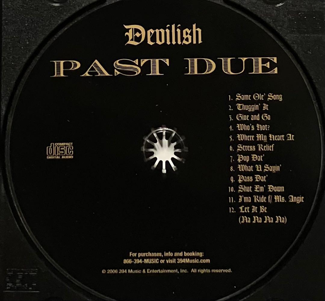 洋楽 G-RAP DEVILISH - PAST DUE