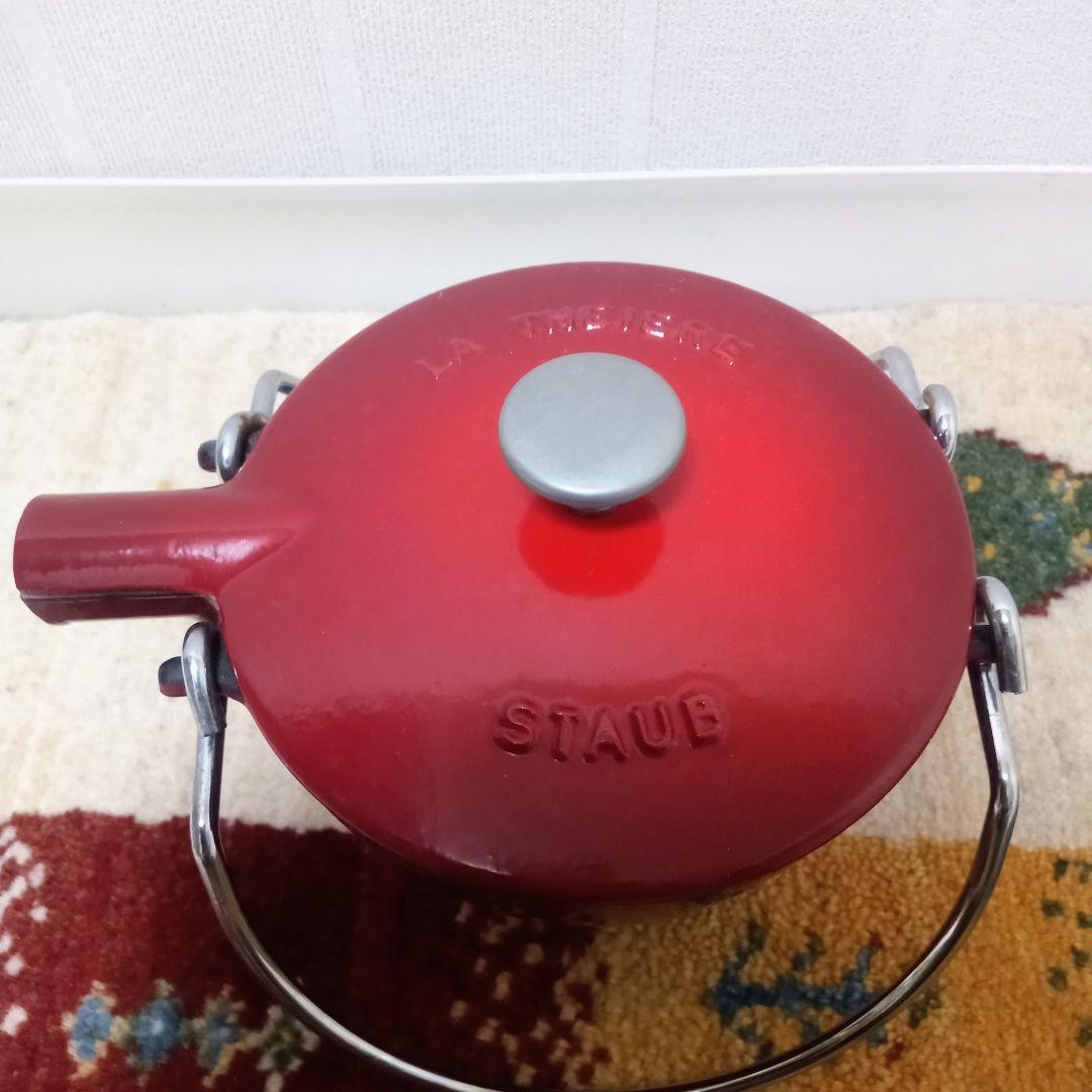 STAUB ティーポット チェリー