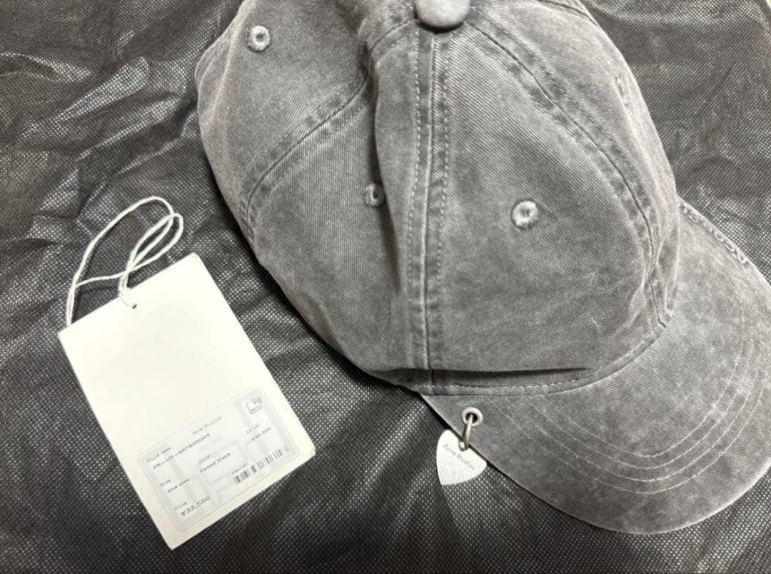 Acne Studios グレー キャップ