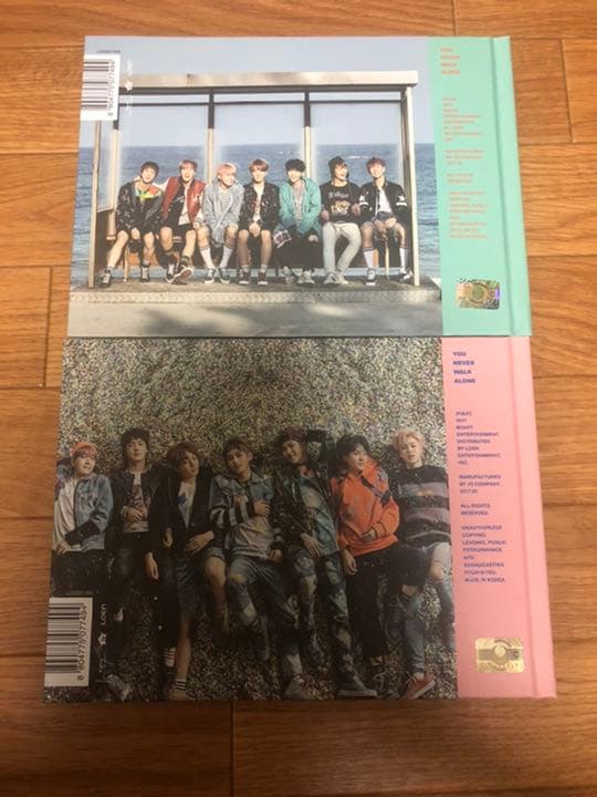 bts you naver walk alone フォトブック