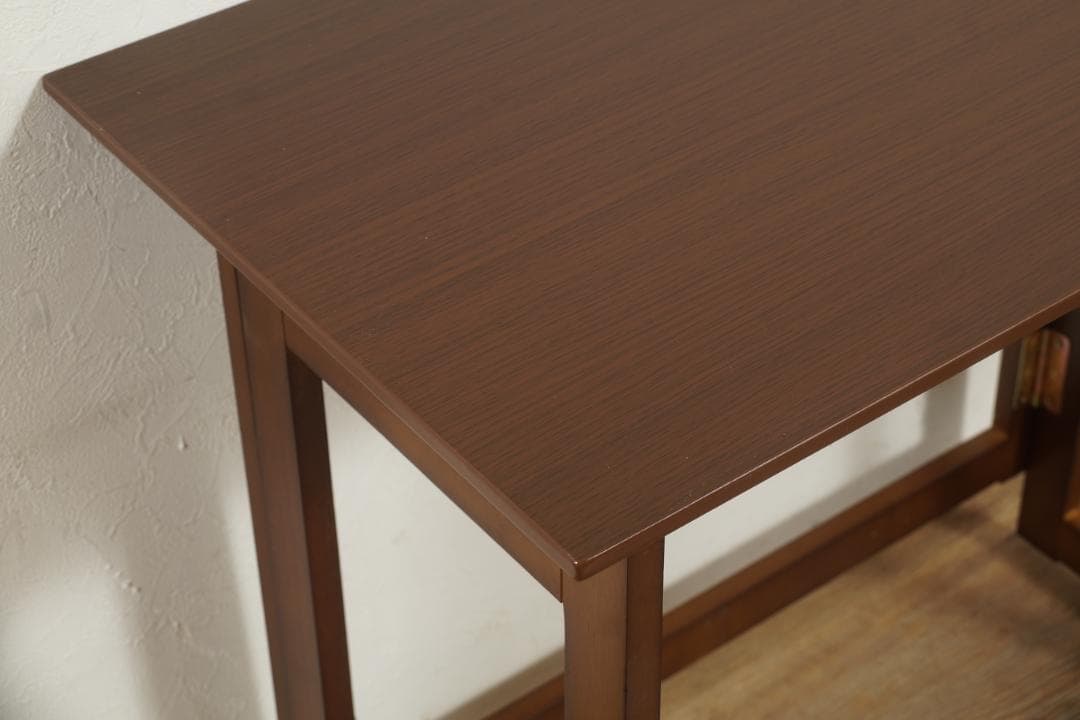 折りたたみテーブル　デスク 勉強机　パソコンデスク　H69ｃｍ