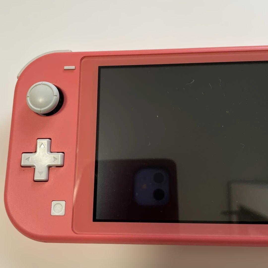 Nintendo Switch Lite コーラルピンク 本体　ケース