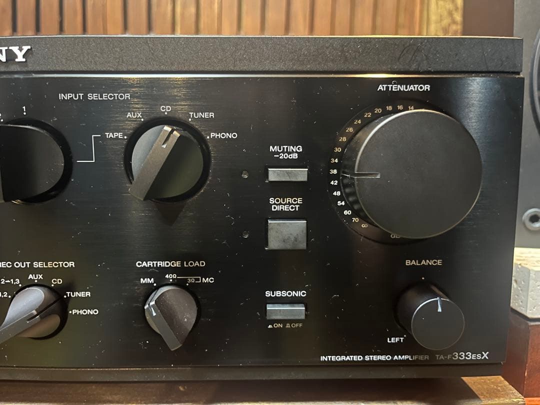 SONY TA-F333ESXプリメインアンプ