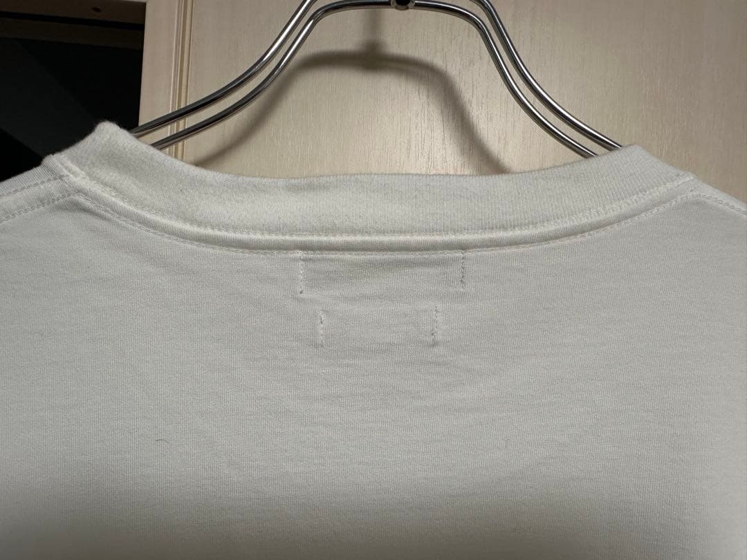 トップス YOKE NEWMAN EMBROIDERED T-SHIRT WHITE 3