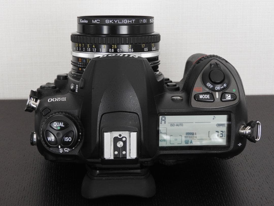 Nikon D200 NIKKOR 50mm f1.8 単焦点 オールドレンズ