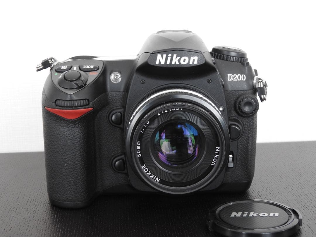 Nikon D200 NIKKOR 50mm f1.8 単焦点 オールドレンズ