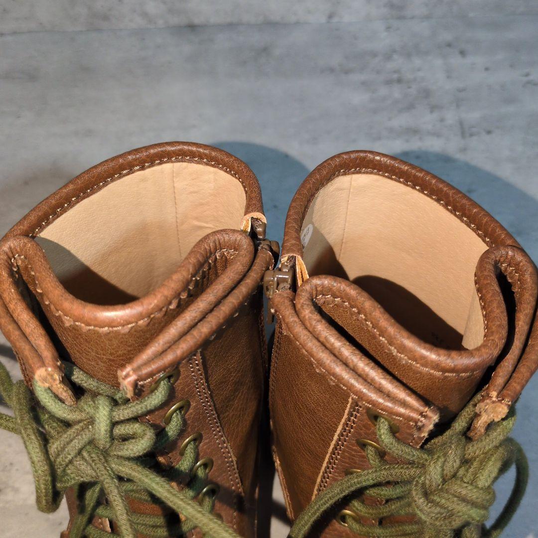 【Soulberry】サイドジップ☆レザーブーツ☆Vibram☆サイズM
