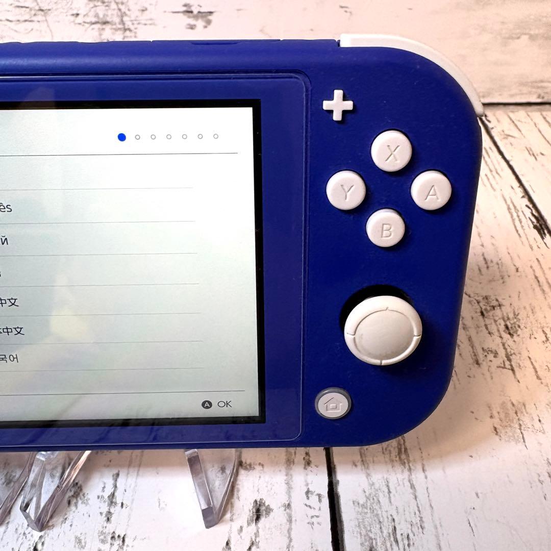 【箱付き】Nintendo Switch lite ブルー　ニンテンドースイッチ
