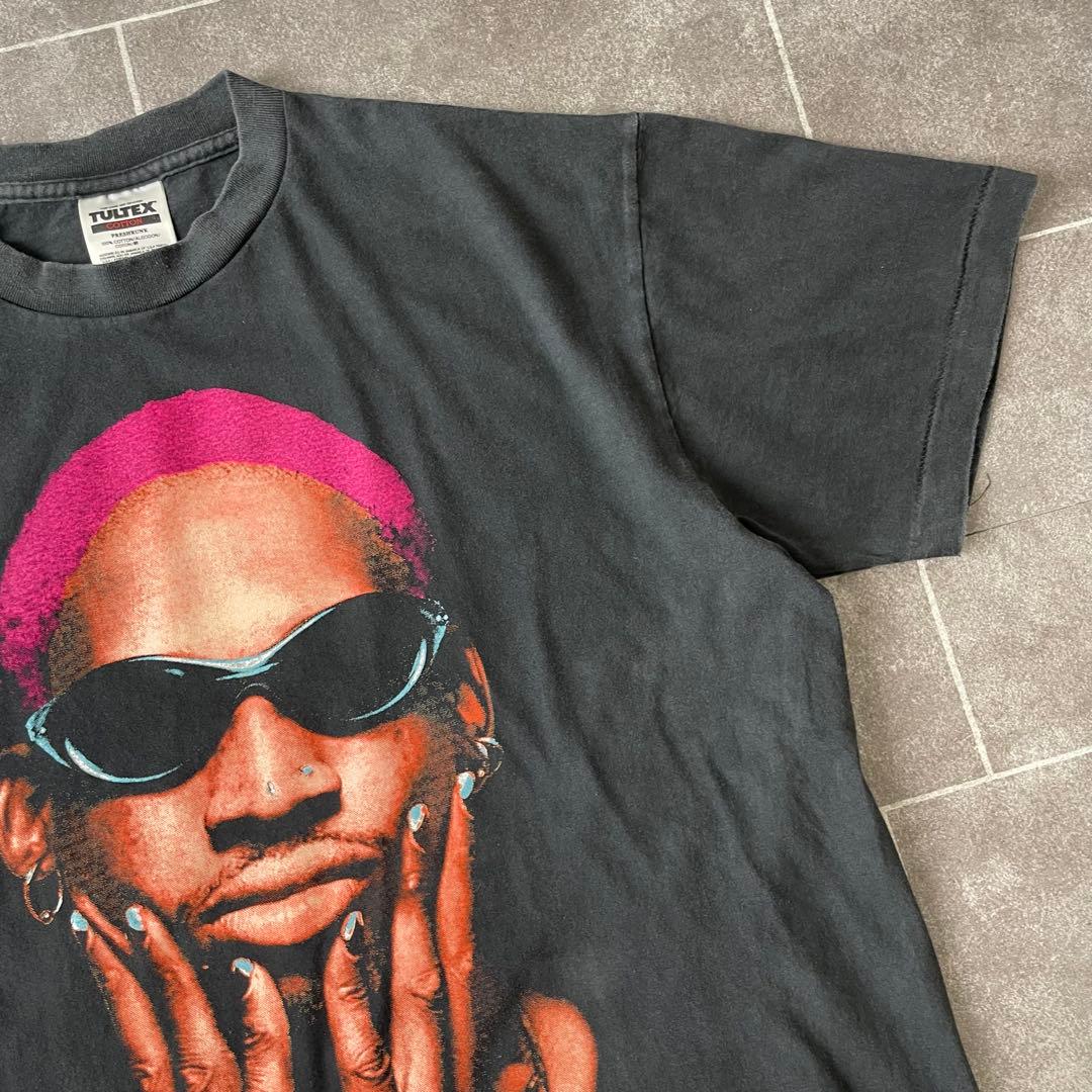 Dennis Rodman Not of tihs world フェードTEE