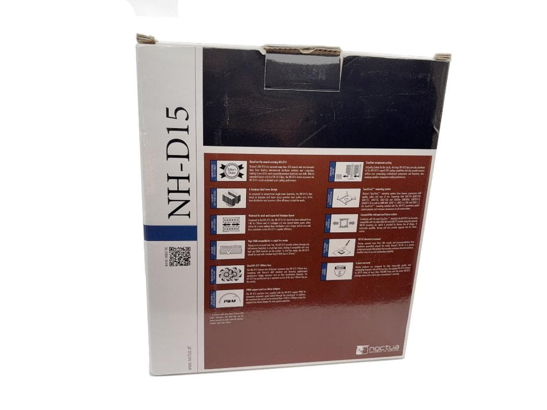 Noctua NH-D15 プレミアムCPUクーラー 付属品完備