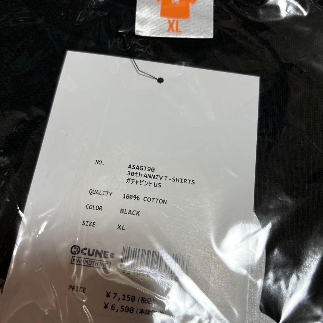J*ん様 CUNE 30th ANNIV T-SHIRTS XL ブラック