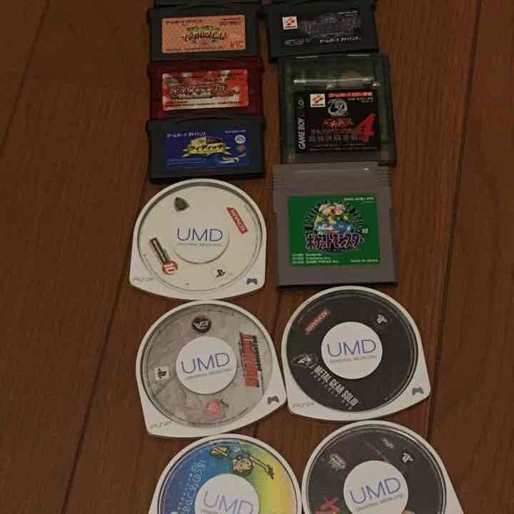 PSP 2台+カセット多数