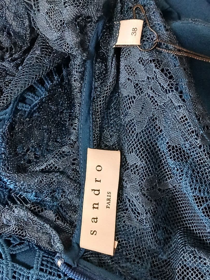 sandro　サンドロ　レースワンピース　ドレス　試着のみ　38 M