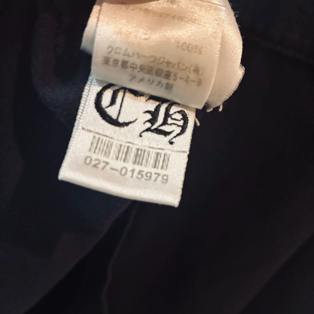 ※只今値下げ中※CHROME HEARTS クロムハーツ スクロールラベル長袖