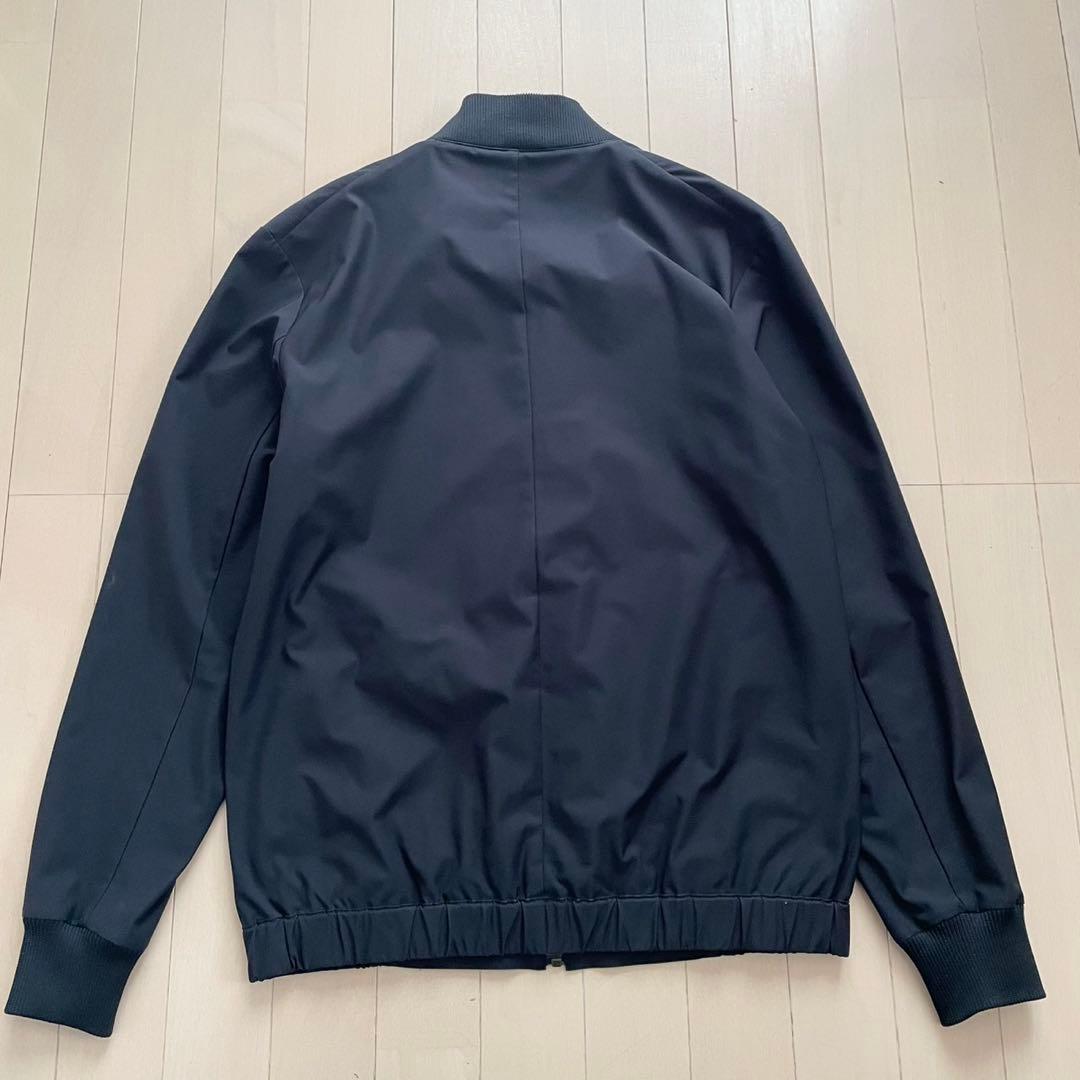 【極美品】デサントゴルフ レクタス ストレッチ ボンバージャケット 黒 MA1