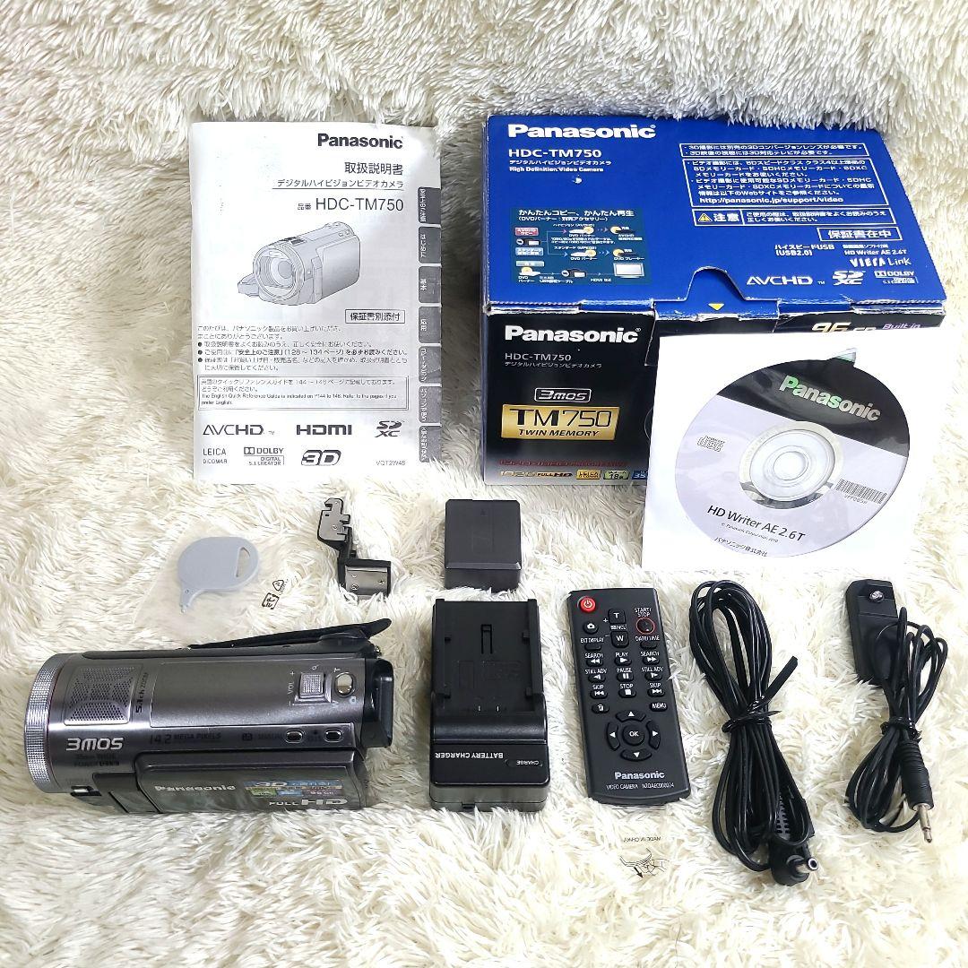 Panasonic パナソニック HDC-TM750 デジタルビデオカメラ