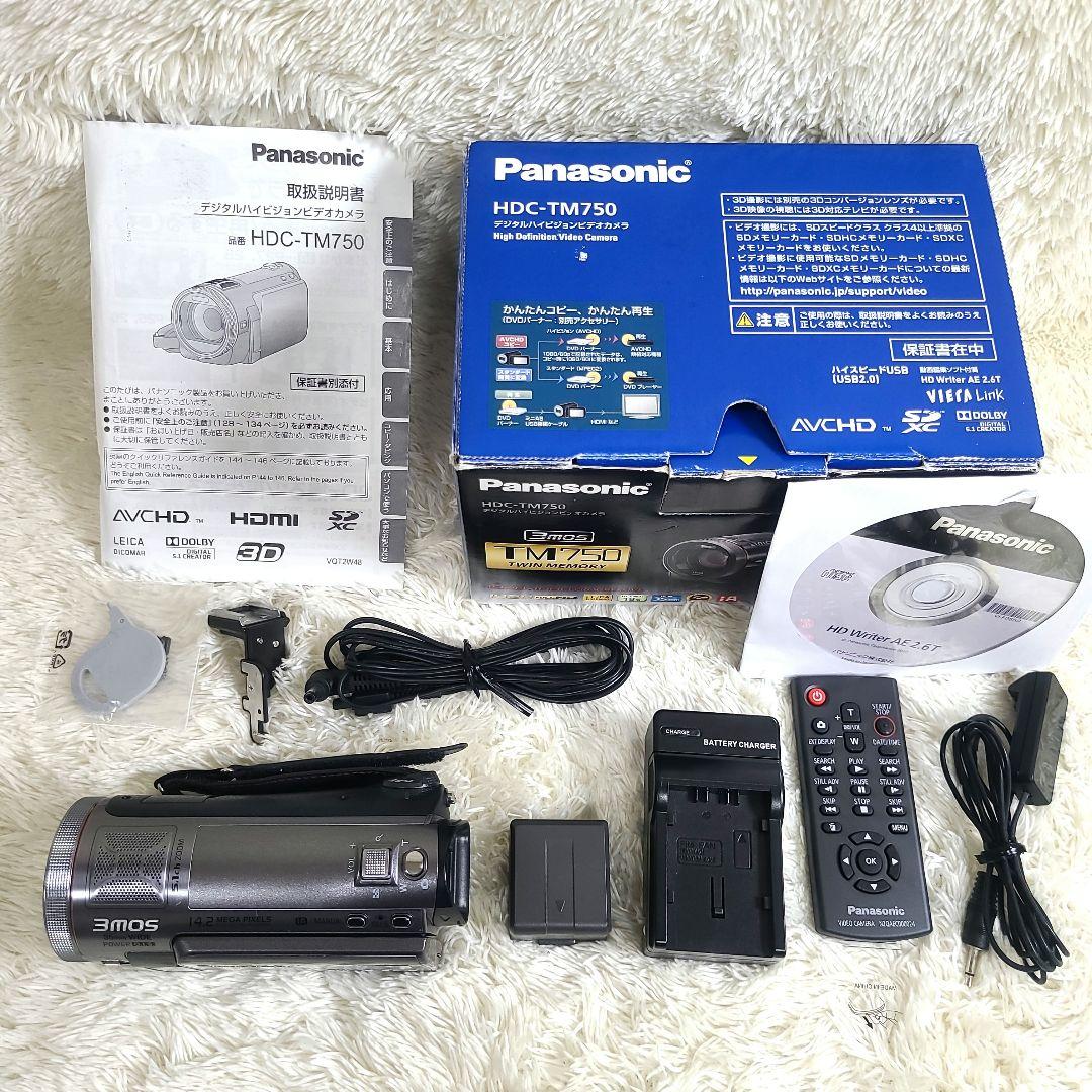 Panasonic パナソニック HDC-TM750 デジタルビデオカメラ
