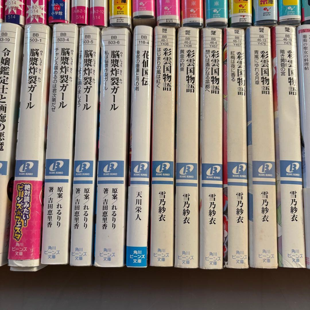 86冊 小説 まとめ売り ルルル文庫 ビーズログ文庫 ビーンズ文庫 アイリス文庫