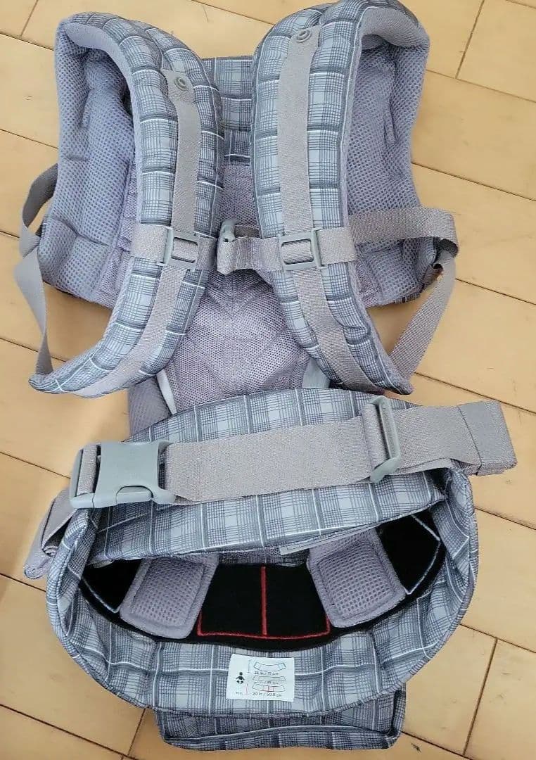 R様♡専用ergobaby 抱っこ 前抱っこ おんぶ グレーチェック おまけ付き