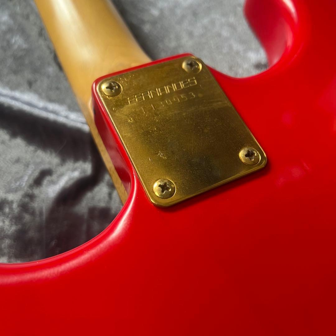 【現状販売】FERNANDES フェルナンデス 赤いギター