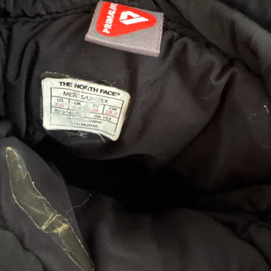 【美品限定モデル】THE NORTH FACE×emmiコラボブーツ ブラック