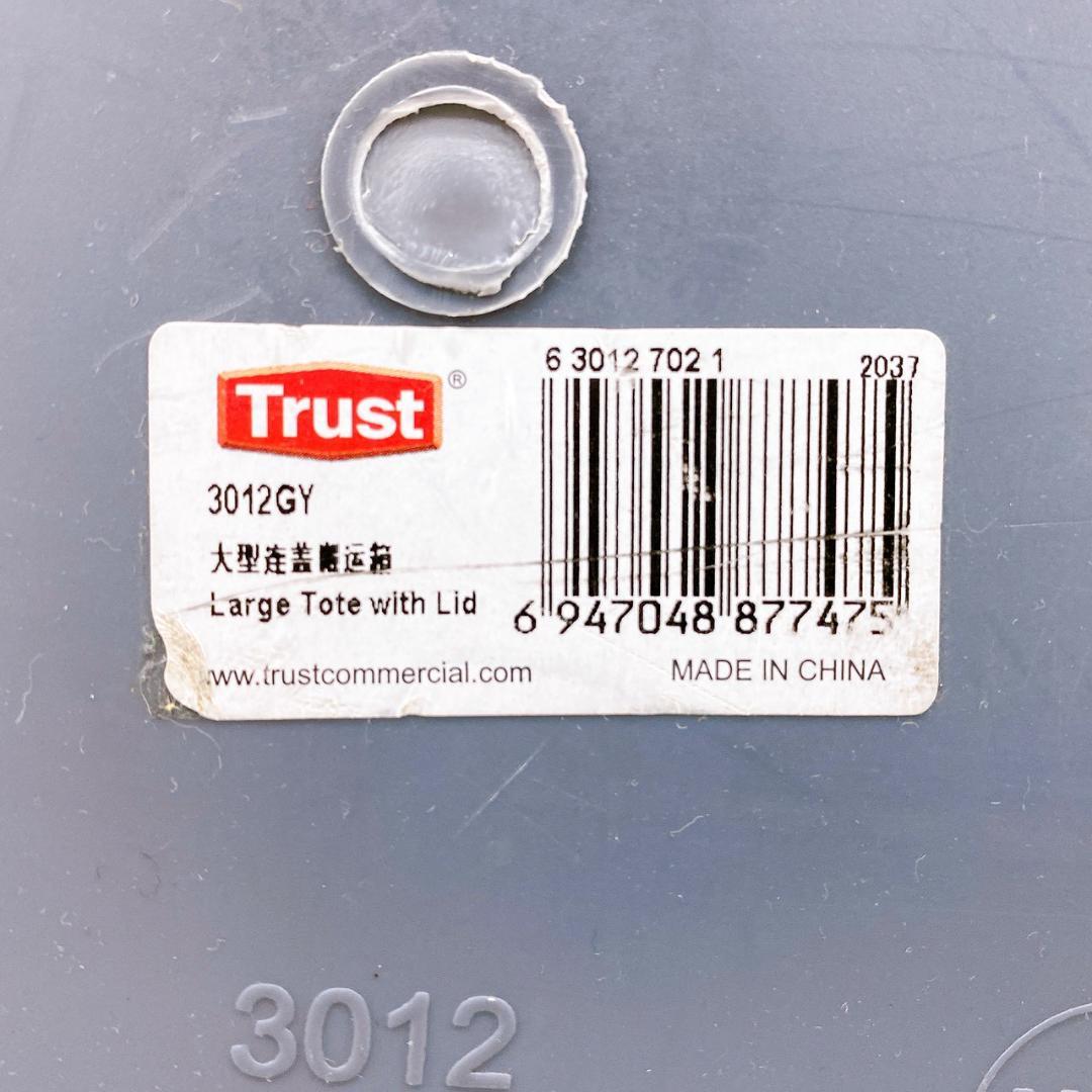 THOR コンテナボックス 大型 3012GY フタ付き 収納ボックス