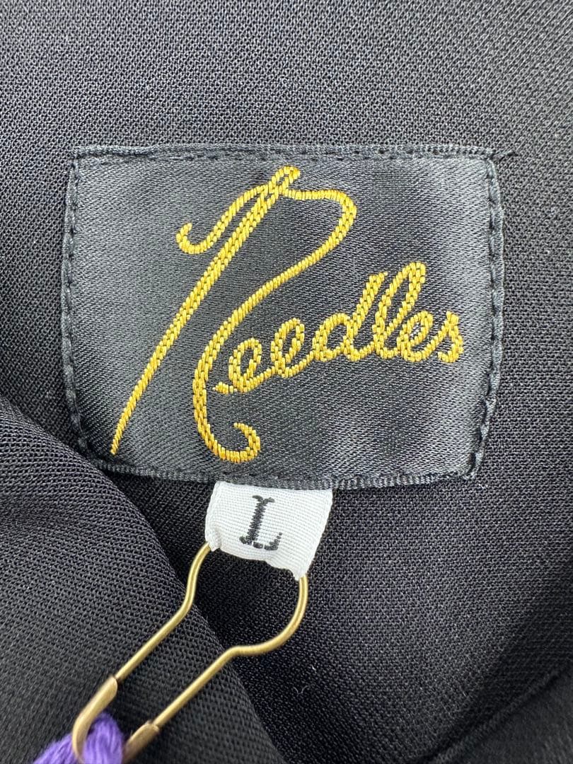 希少/新品/needles/パイピング カウボーイ ジャケット/L/ブラック