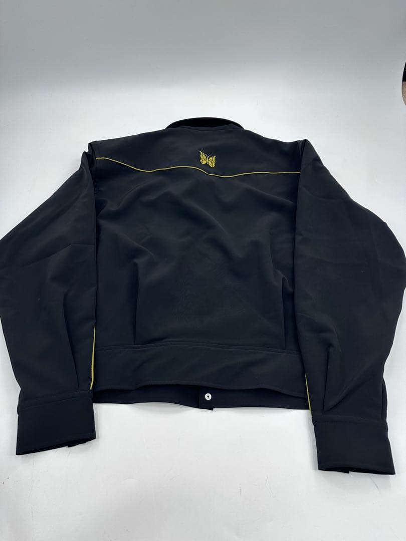希少/新品/needles/パイピング カウボーイ ジャケット/L/ブラック