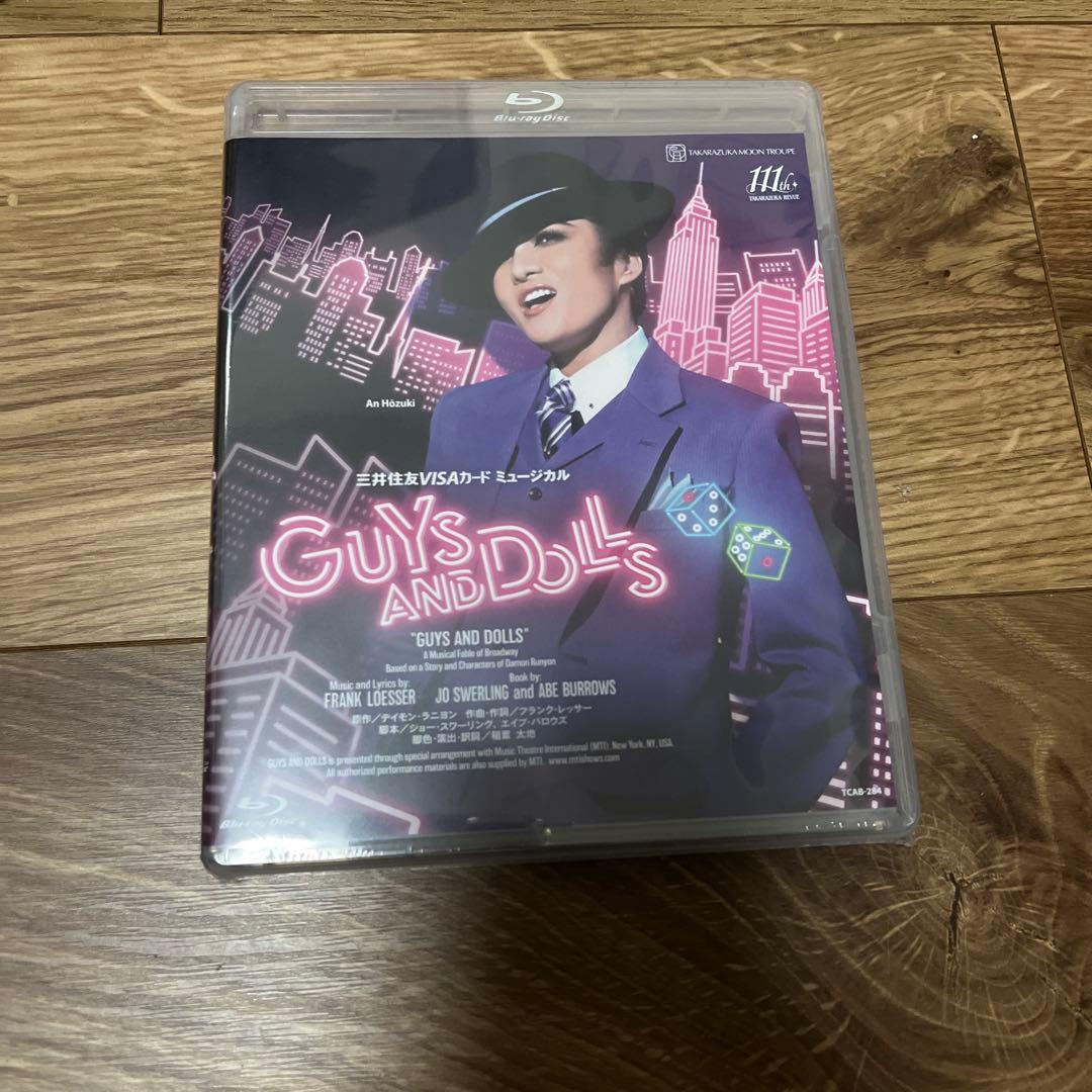 月組 宝塚大劇場公演 GUYS AND DOLLS Blu-ray 未使用