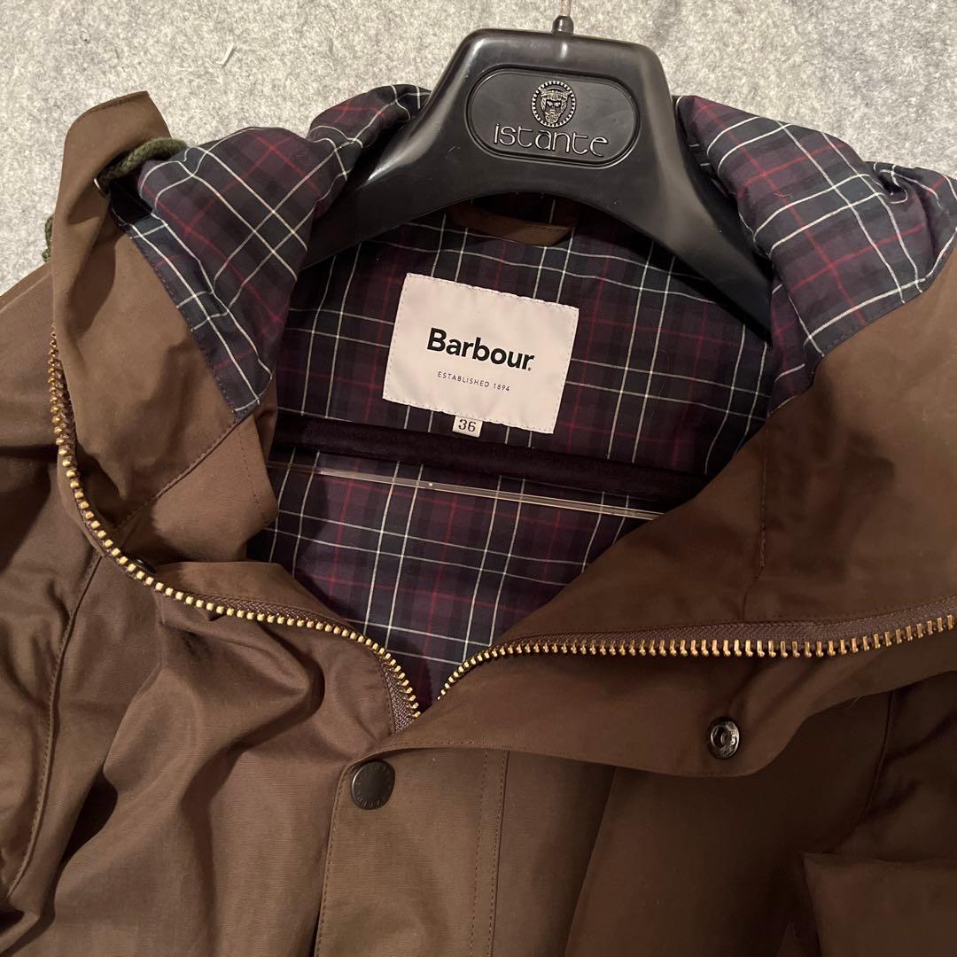 【超美品】Barbourコート／メンズーMサイズ　36